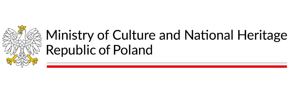 Logotyp: Ministerstwa Kultury i Dziedzictwa Narodowego