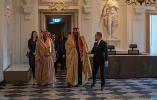 Wizyta księcia Khalid bin Talal bin Badr bin Saud al Saud, szefa BN Królestwa Arabii Saudyjskiej